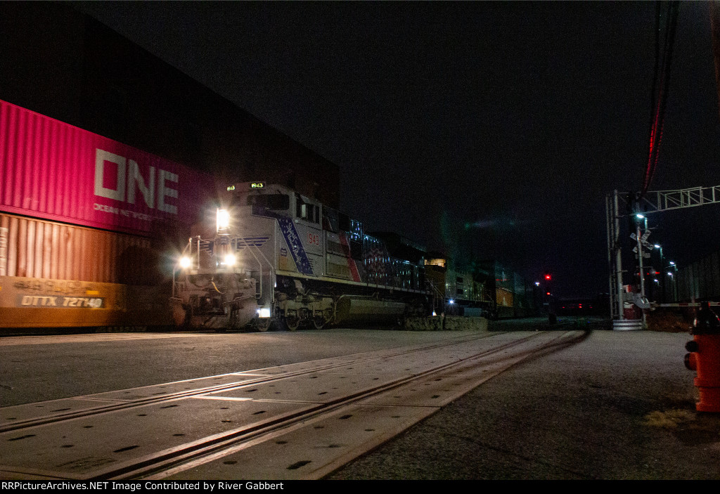 Spirit of the Union Pacific in the West Bottoms